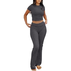 image:imageANRABESS 2 Piece Lounge sets for WomenDark Gray
