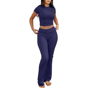 image:imageANRABESS 2 Piece Lounge sets for WomenNavy Blue