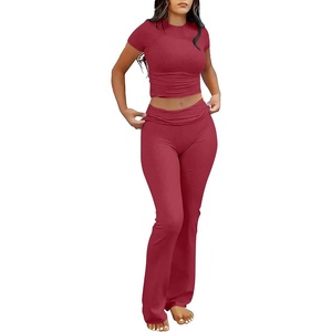 image:imageANRABESS 2 Piece Lounge sets for WomenRed