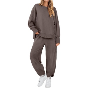 image:imageANRABESS Two Piece Set for Women Fall Outfits SweatsuitsBrown
