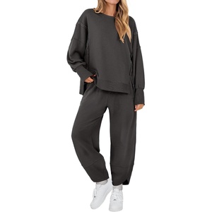 image:imageANRABESS Two Piece Set for Women Fall Outfits SweatsuitsDrak Grey