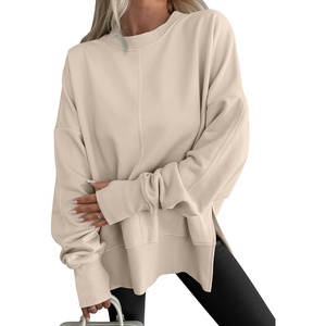 image:imageANRABESS Women Oversized Sweatshirts Fall Outfits with ThumbholeParchment