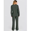 image:imageANRABESS 2 Piece Lounge Sets for Women Fall Travel OutfitArmy Green