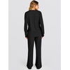 image:imageANRABESS 2 Piece Lounge Sets for Women Fall Travel OutfitBlack