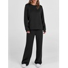 image:imageANRABESS 2 Piece Set for Women Lounge Airport Fall OutfitsBlack