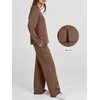 image:imageANRABESS 2 Piece Set for Women Lounge Airport Fall OutfitsBrown