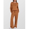 image:imageANRABESS 2 Piece Set for Women Lounge Airport Fall OutfitsCaramel