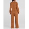 image:imageANRABESS 2 Piece Set for Women Lounge Airport Fall OutfitsCaramel