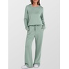 image:imageANRABESS 2 Piece Set for Women Lounge Airport Fall OutfitsGreen