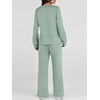 image:imageANRABESS 2 Piece Set for Women Lounge Airport Fall OutfitsGreen