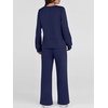 image:imageANRABESS 2 Piece Set for Women Lounge Airport Fall OutfitsNavy Blue