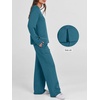image:imageANRABESS 2 Piece Set for Women Lounge Airport Fall OutfitsTeal