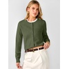 image:imageANRABESS Cardigan Sweaters for Women Button Up 2026 Fall OutfitsArmy Green