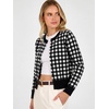 image:imageANRABESS Cardigan Sweaters for Women Button Up 2026 Fall OutfitsBlack White Plaid