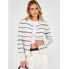 image:imageANRABESS Cardigan Sweaters for Women Button Up 2026 Fall OutfitsBlack White Stripe