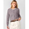 image:imageANRABESS Cardigan Sweaters for Women Button Up 2026 Fall OutfitsPink