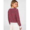 image:imageANRABESS Cardigan Sweaters for Women Button Up 2026 Fall OutfitsRed White Plaid