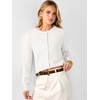 image:imageANRABESS Cardigan Sweaters for Women Button Up 2026 Fall OutfitsWhite