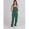image:imageANRABESS Denim Bib Overalls for Women Loose Fit Jean JumpsuitDeep Green