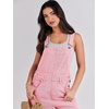 image:imageANRABESS Denim Bib Overalls for Women Loose Fit Jean JumpsuitPink