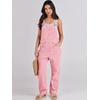 image:imageANRABESS Denim Bib Overalls for Women Loose Fit Jean JumpsuitPink