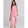 image:imageANRABESS Denim Bib Overalls for Women Loose Fit Jean JumpsuitPink