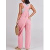 image:imageANRABESS Denim Bib Overalls for Women Loose Fit Jean JumpsuitPink