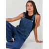 image:imageANRABESS Denim Bib Overalls for Women Loose Fit Jean JumpsuitWashed Deep Blue