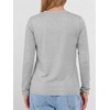 image:imageANRABESS Long Sleeve Shirts for Women Wrinkle Free V Neck Fall TopLight Grey
