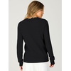 image:imageANRABESS Long Sleeve Sweaters for Women Scalloped Lightweight Fall OutfitsBlack