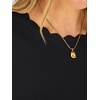 image:imageANRABESS Long Sleeve Sweaters for Women Scalloped Lightweight Fall OutfitsBlack