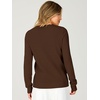 image:imageANRABESS Long Sleeve Sweaters for Women Scalloped Lightweight Fall OutfitsBrown