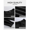 image:imageANRABESS Lounge Sets for Women Fuzzy Fleece Pajama SetBlack