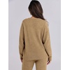 image:imageANRABESS Lounge Sets for Women Fuzzy Fleece Pajama SetRed