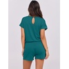 image:imageANRABESS Rompers for Women Summer 2026 Casual Dressy One Piece Tshirt Short Pants Jumpsuit Beach Vacation Outfit Clothes04 Lake
