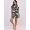 image:imageANRABESS Rompers for Women Summer 2026 Casual Dressy One Piece Tshirt Short Pants Jumpsuit Beach Vacation Outfit ClothesLeaf