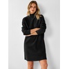 image:imageANRABESS Sweater Dress for Women Fall Oversized Mock Neck Long Sleeve DressBlack