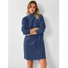 image:imageANRABESS Sweater Dress for Women Fall Oversized Mock Neck Long Sleeve DressBlue