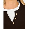 image:imageANRABESS Sweaters for Women 2026 Fall Long Sleeve Lightweight Pullover TopsCoffee