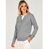 image:imageANRABESS Sweaters for Women 2026 Fall Long Sleeve Lightweight Pullover TopsGrey
