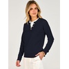 image:imageANRABESS Sweaters for Women 2026 Fall Long Sleeve Lightweight Pullover TopsNavy Blue