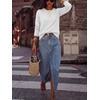 image:imageANRABESS Sweaters for Women 2026 Fall Long Sleeve Lightweight Pullover TopsWhite