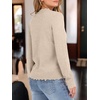 image:imageANRABESS Sweaters for Women Lightweight Loose Fit V Neck Fall OutfitsAlmond