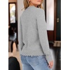 image:imageANRABESS Sweaters for Women Lightweight Loose Fit V Neck Fall OutfitsGrey