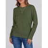 image:imageANRABESS Sweaters for Women Long Sleeve Lightweight Fall OutfitsArmy Green