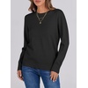 image:imageANRABESS Sweaters for Women Long Sleeve Lightweight Fall OutfitsBlack