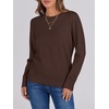 image:imageANRABESS Sweaters for Women Long Sleeve Lightweight Fall OutfitsCoffee