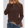 image:imageANRABESS Sweaters for Women Long Sleeve Lightweight Fall OutfitsCoffee