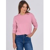 image:imageANRABESS Sweaters for Women Long Sleeve Lightweight Fall OutfitsCoral Pink