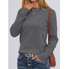 image:imageANRABESS Sweaters for Women Long Sleeve Lightweight Fall OutfitsDark Gray